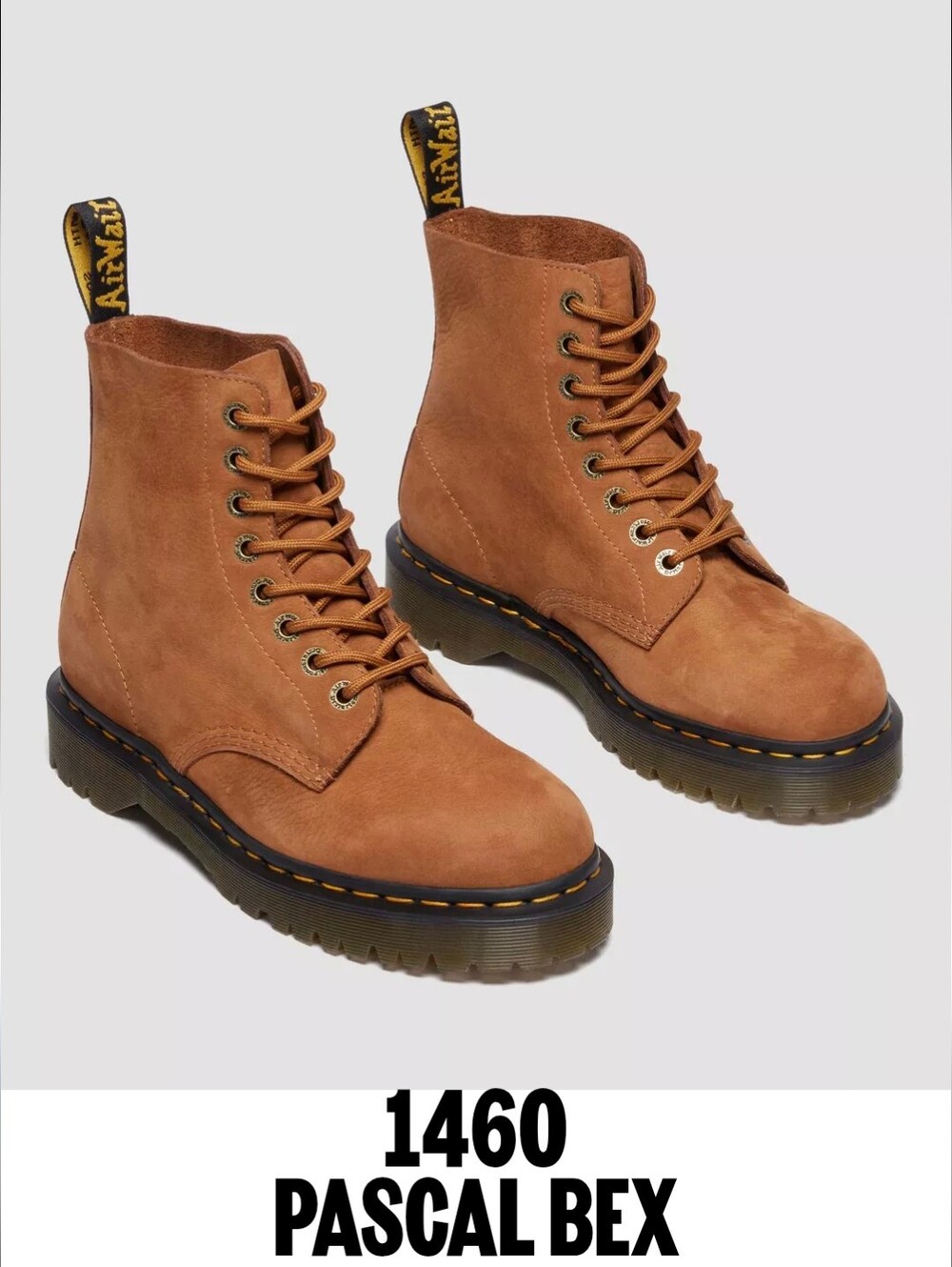 NWT Dr martens Pascal Bex 1460 Desert Brown SZ 8 Women